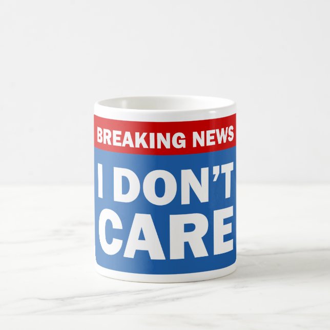 Caneca De Café Breaking News (Centro)
