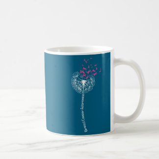 Caneca De Café Breast Cancer Awareness Flower Pink