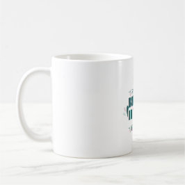 Caneca De Café “Breathe in Peace” Minimalist Zen Mug