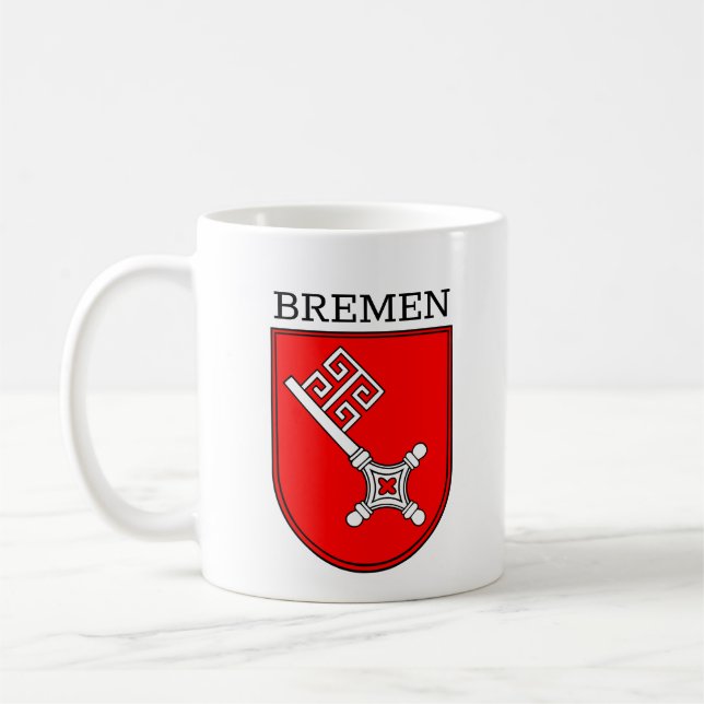 Caneca De Café Bremen Casaco de Braços (Esquerda)