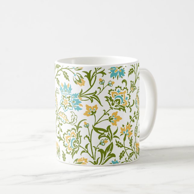 Caneca De Café Brentwood Floral Mug (Frente Esquerda)