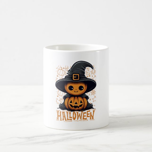 Caneca De Café Breu das Bruxas - Mug do Halloween (Centro)