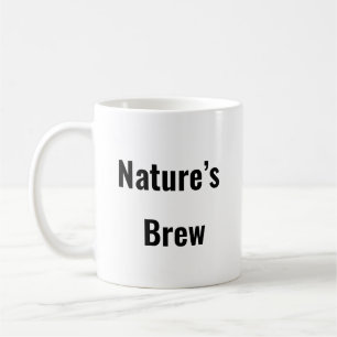 Caneca de café Brew da Natureza