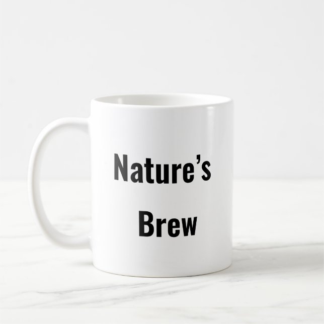 Caneca de café Brew da Natureza (Esquerda)