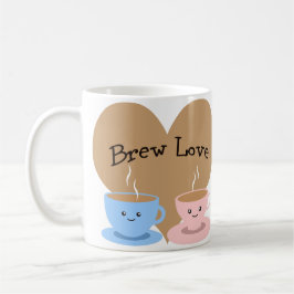 Caneca De Café Brew Love! Mugs de café