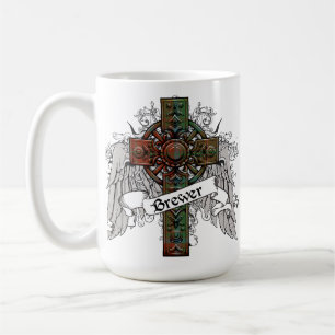 Caneca De Café Brewer Tartan Cross
