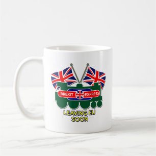 Caneca De Café Brexit Mug Ticket Office