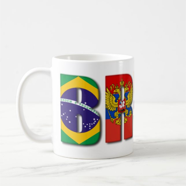 CANECA DE CAFÉ BRICS  (Esquerda)