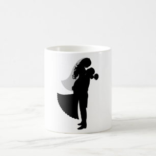 CANECA DE CAFÉ BRIDE E GROOM