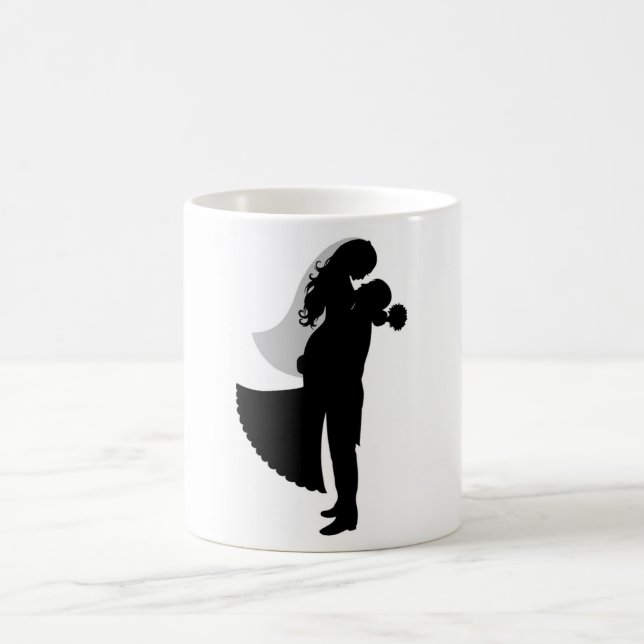 CANECA DE CAFÉ BRIDE E GROOM (Centro)
