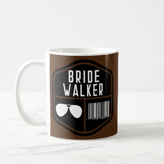 Caneca De Café Bride Walker Father of the Bride Bachelor Wedding (Esquerda)