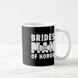 Caneca De Café Brides Man Of Honor Wedding Tee Solteiro Bachelore