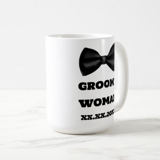 Caneca De Café Bridesmaid Name Grooms Mulher Casada Mugs