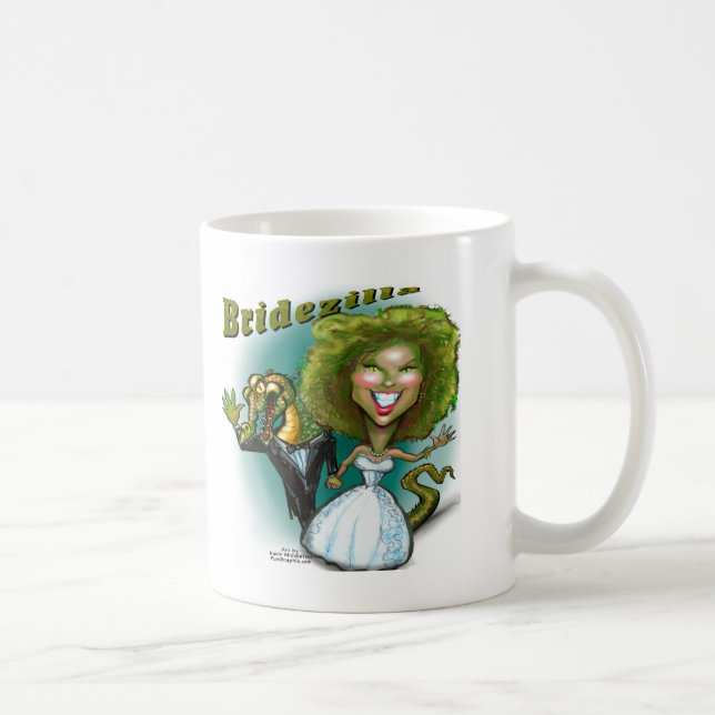 Caneca De Café Bridezilla (Direita)