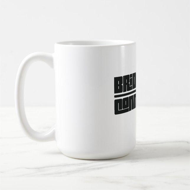 Caneca De Café Bridgeport - Connecticut (Esquerda)