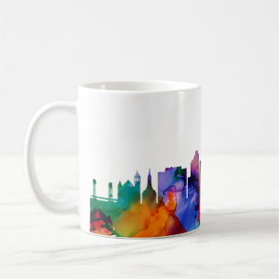 Caneca De Café Bridgeport Skyline