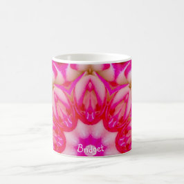 Caneca De Café BRIDGET ~ Personalizado Rosa de Miniatura ~