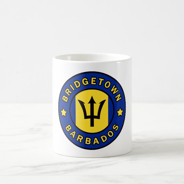 Caneca De Café Bridgetown Barbados (Centro)