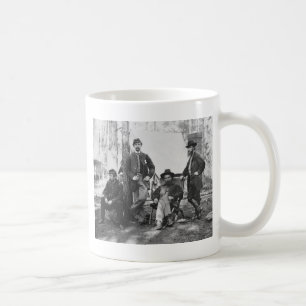 Caneca De Café Brigada da artilharia, ó corpo na estação da