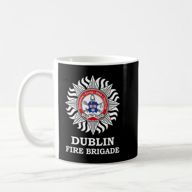 Caneca De Café Brigada de Bombeiros de Dublin (Esquerda)