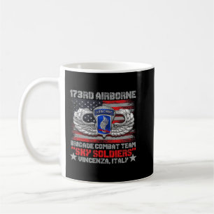 Caneca De Café Brigada de Combate da Força Aérea 173ª Equipe dos 