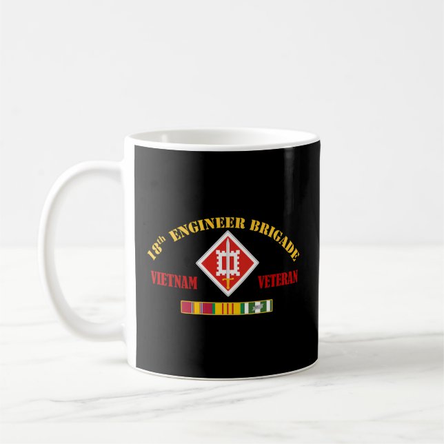 Caneca De Café Brigada de Engenheiros Vietnã (Esquerda)
