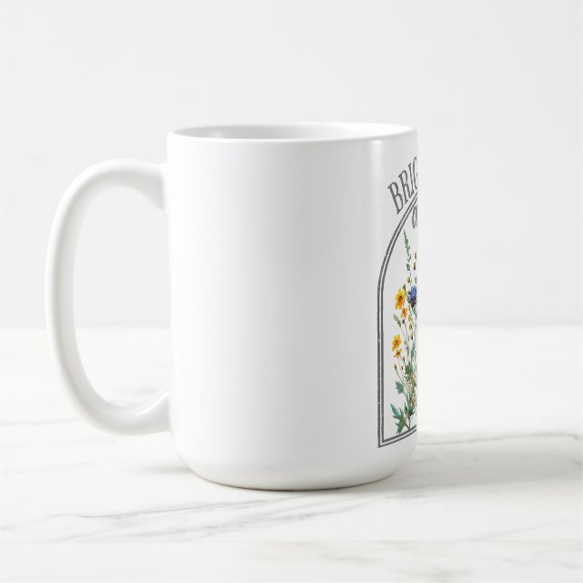 Caneca De Café Brighter Days Ahead Wildflower (Esquerda)