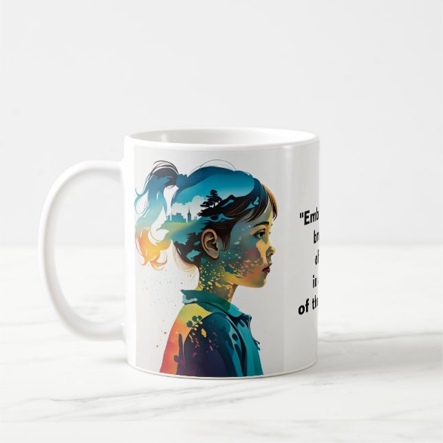 Caneca De Café Brilhância do ADHD (Esquerda)