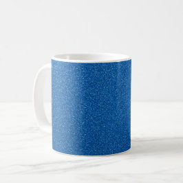 Caneca De Café Brilhante Azul, Esparto, Fundo Da Brilhante