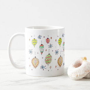 Caneca De Café Brilhante! Enfeites de natal Café Mug