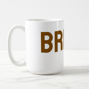 Caneca De Café Brilhe Intensamente – Camiseta Gráfica com Brilho 