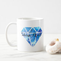 Brilho brilhante (diamante azul)