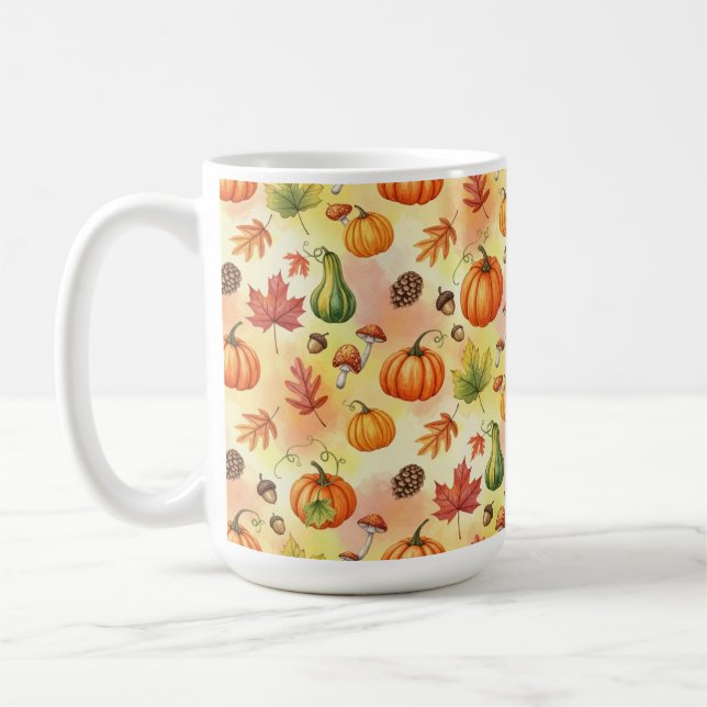 Caneca De Café Brilho de Outono (Esquerda)