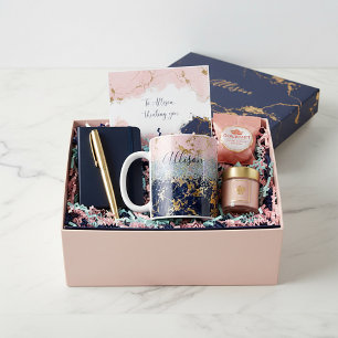 Caneca De Café Brilho e mármore personalizados