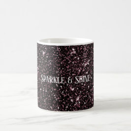 Caneca De Café Brilho Roxo