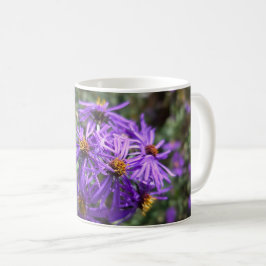 Caneca De Café Brilho Roxo do Outono