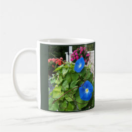 Caneca De Café Brilliant Blue Morning Glories