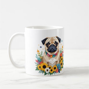 Caneca De Café Brincadeira Adorável Brincadeira Geométrica Animal