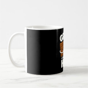Caneca De Café Brincadeira de marshmallow no acampamento 