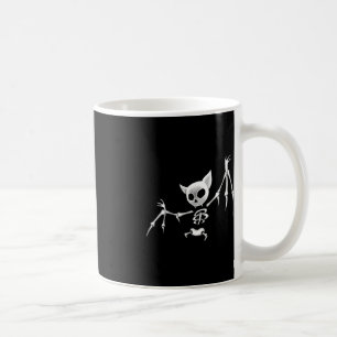 Caneca De Café Brincadeira Escuro Voando Escuro Roupa de Dia das