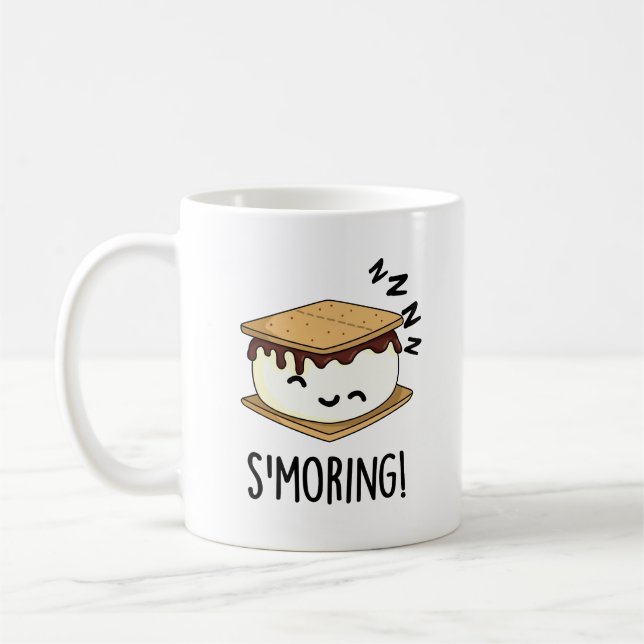 Caneca De Café Brincadeiras Divertidas de Smore (Esquerda)