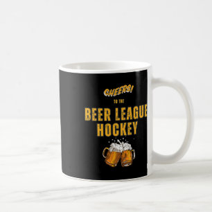 Caneca De Café Brindes Engraçados Para o Hockey da Liga de Cervej