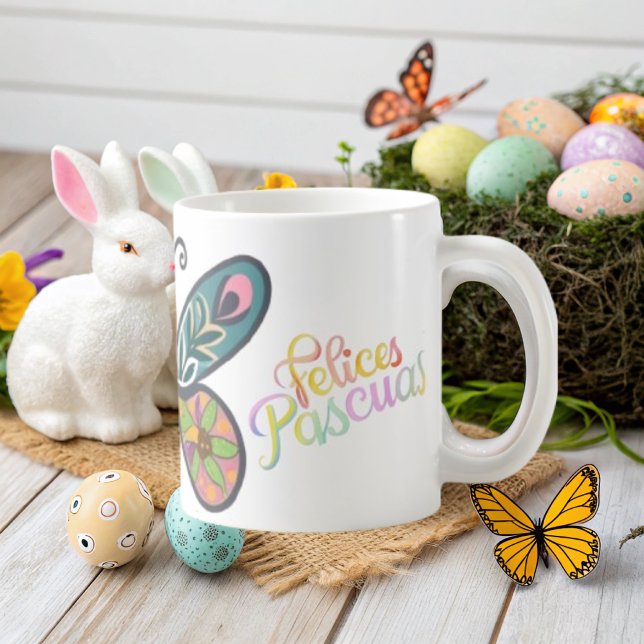Caneca De Café Brindis de Pascua  (Criador carregado)