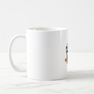 Caneca De Café Brinque Com Seu Cachorro Design de Gravura Vintage