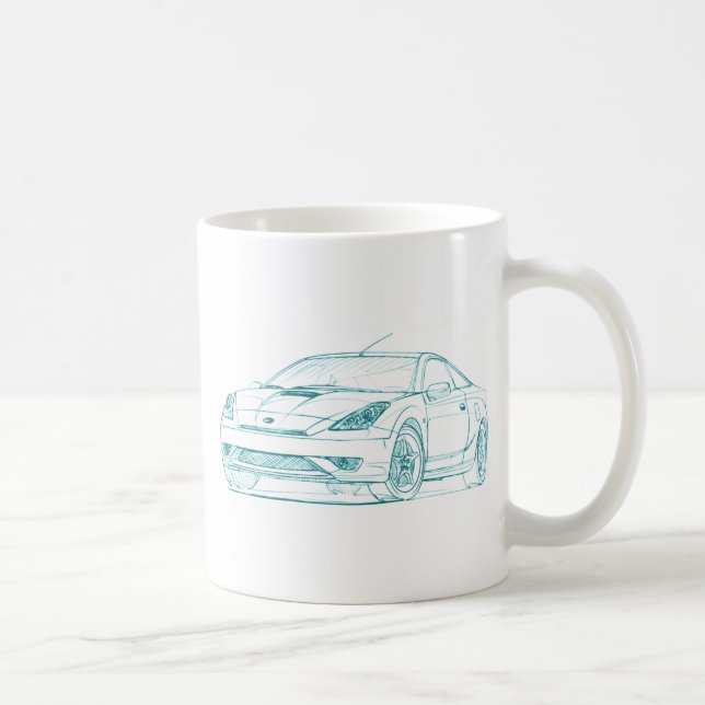 Caneca De Café Brinquedo Celica 2009 (Direita)
