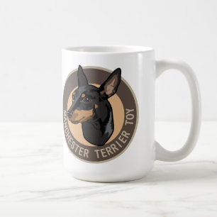 Caneca De Café Brinquedo de cão terrier de manchester