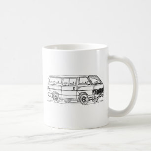 Caneca De Café Brinquedo Hiace gen3 1982+