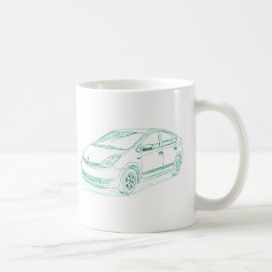 Caneca De Café Brinquedo Prius gen2 2004+