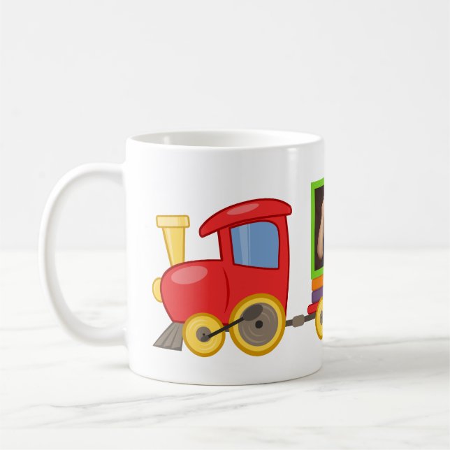 Caneca De Café Brinquedo Toddler Boy Birthday Blue (Esquerda)