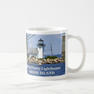 Caneca De Café Bristol Ferry Lighthouse, Rhode Island Mug